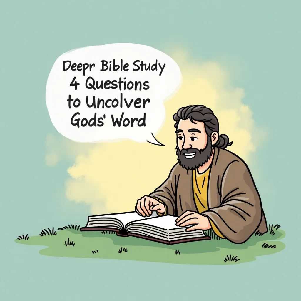 Discovering God’s Word: 4 Questions for Deeper Bible Study